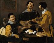 Diego Velazquez Musical Trio (df01) oil painting